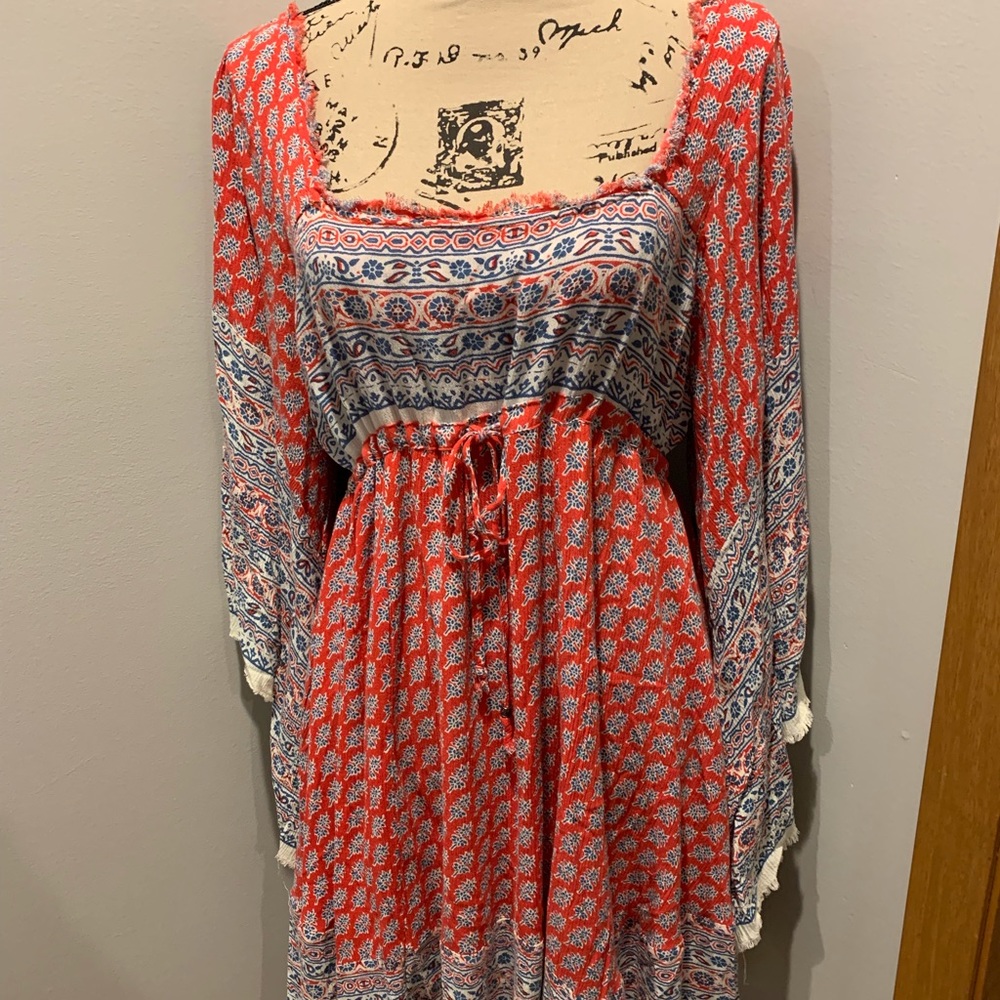 Free People Heart of Gold Boho dress
